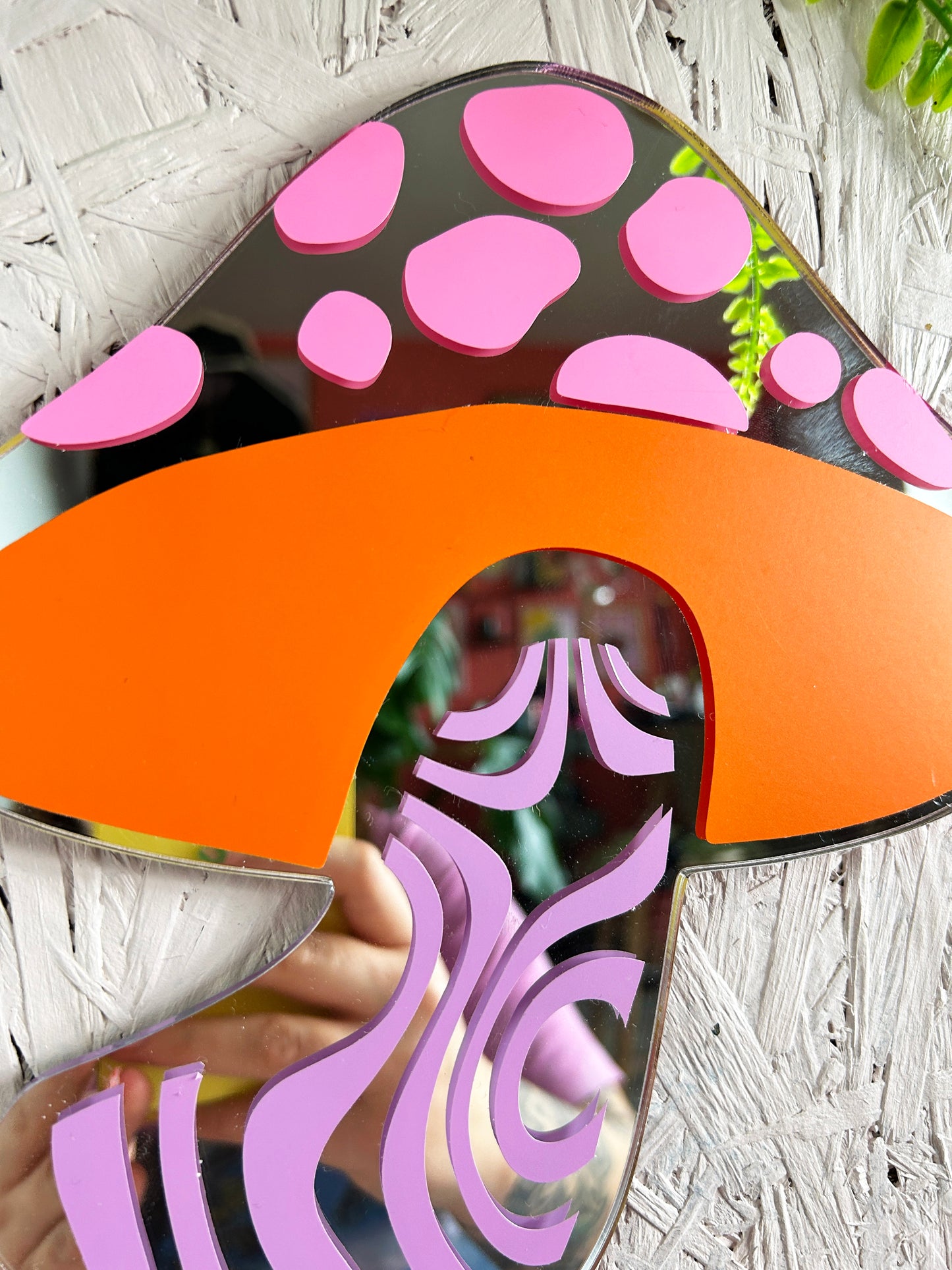 Groovy Toadstool Mirror