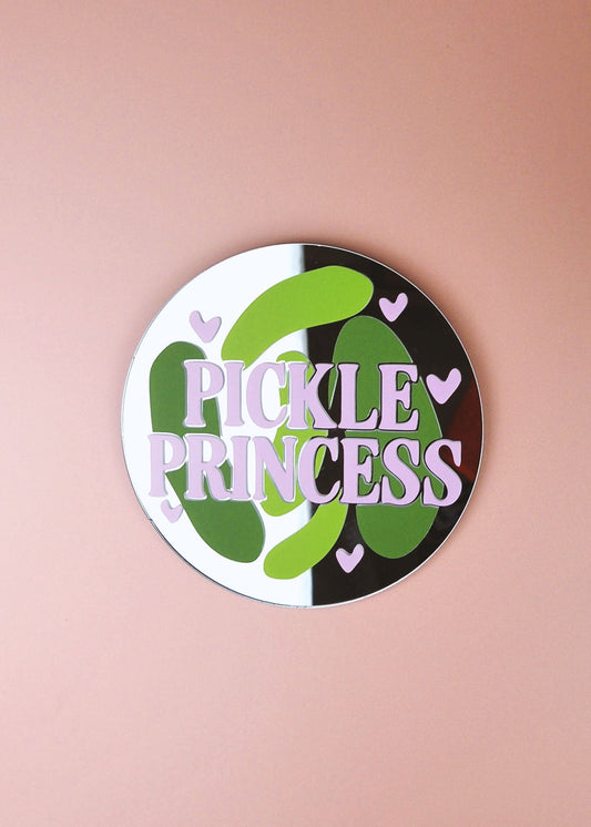 Pickle Princess Disc Mirror