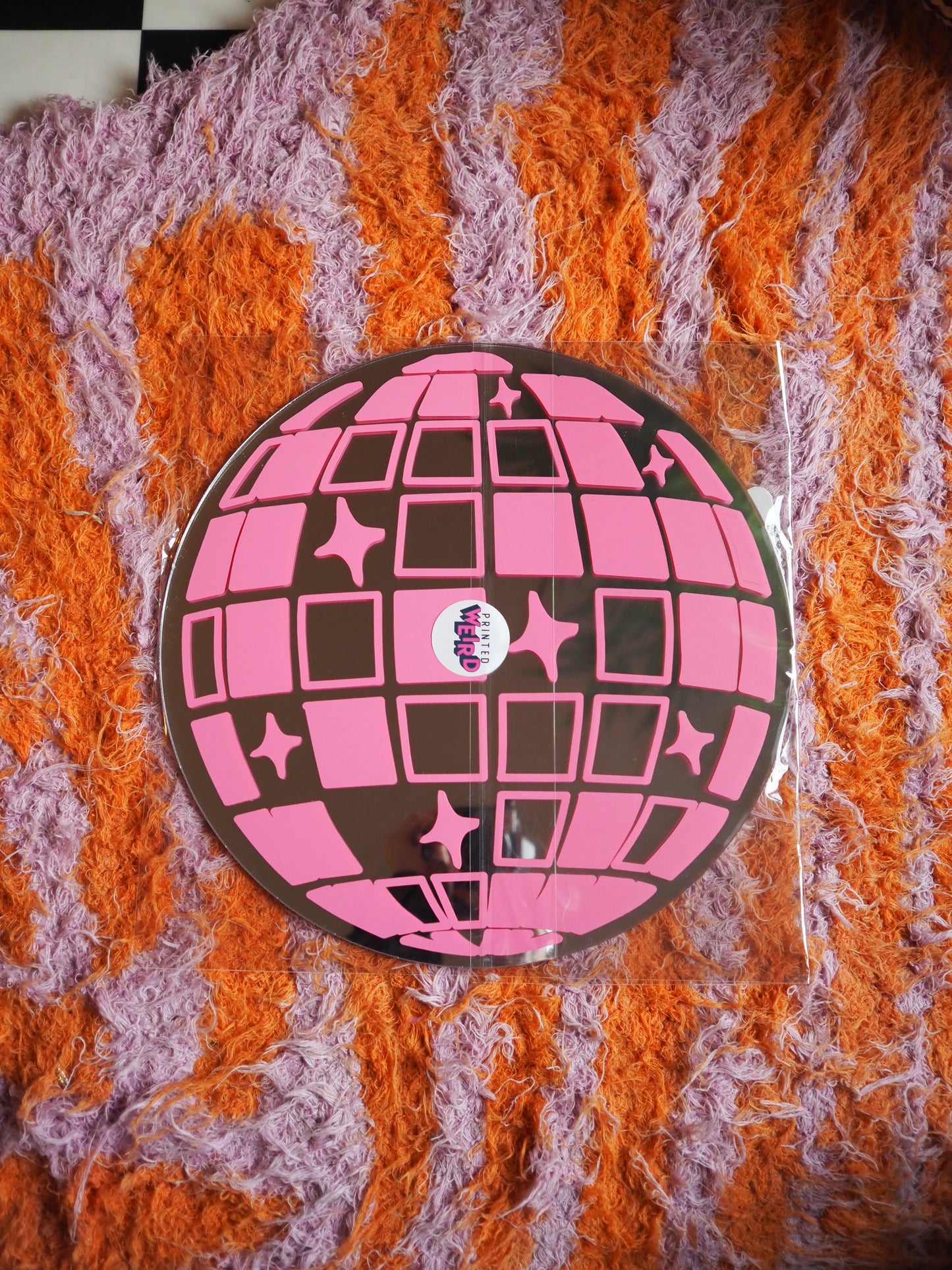 30cm Disco Ball  - Pink