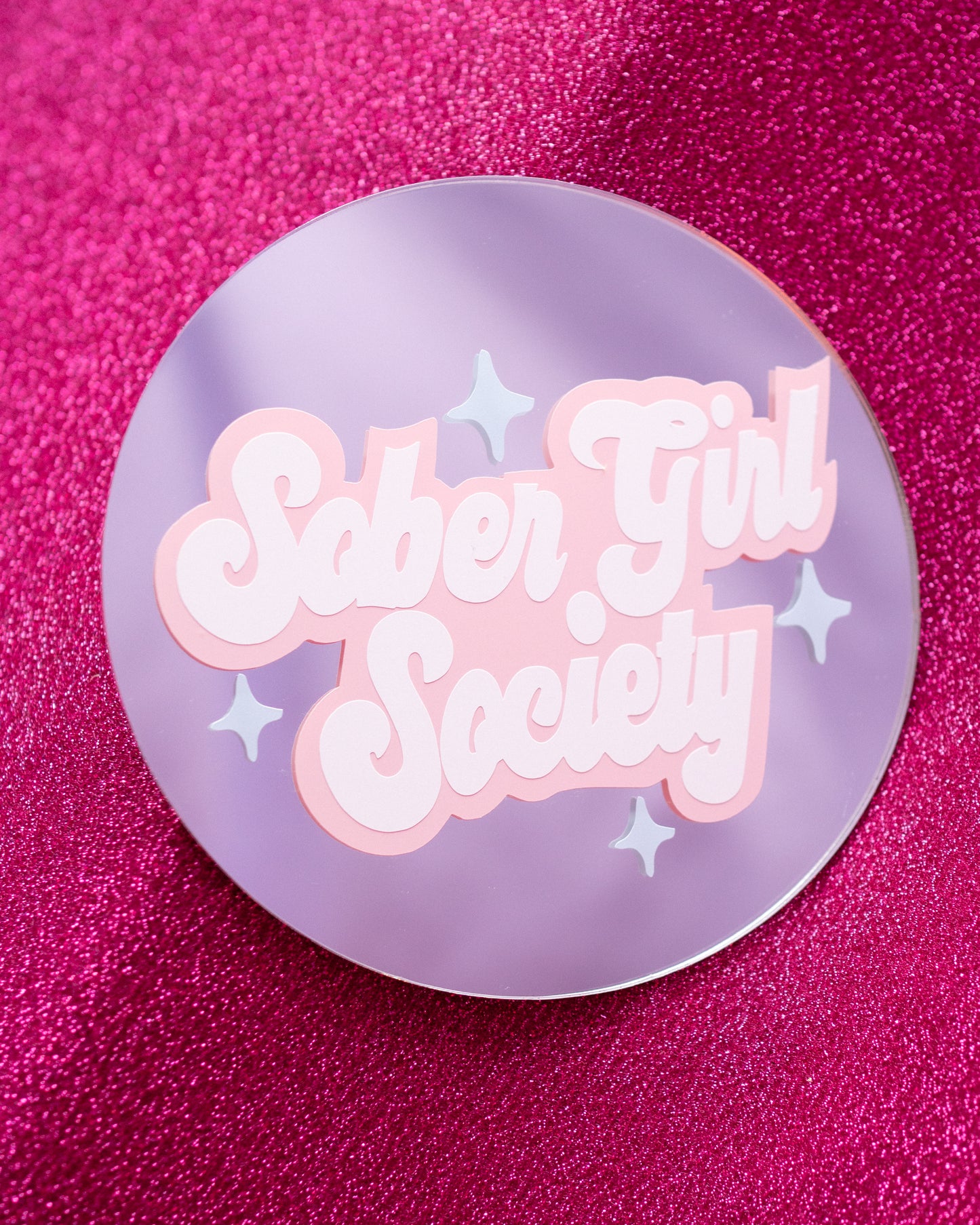 Sober Girl Society x Printed Weird - Sober Girl Mini Mirror