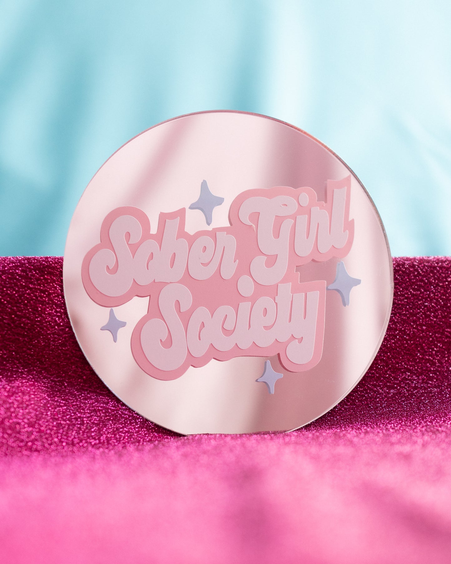 Sober Girl Society x Printed Weird - Sober Girl Mini Mirror