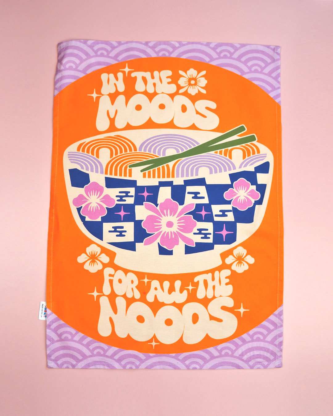 In The Mood For Noods Tea Towel