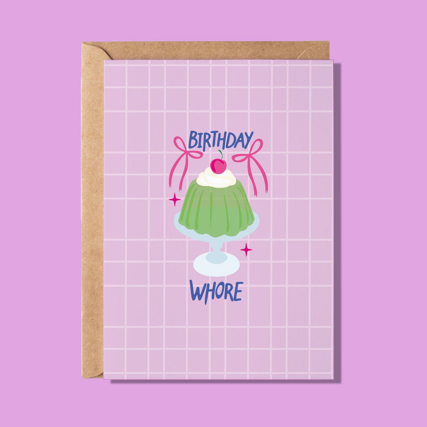 Birthday Whore Greeting Card