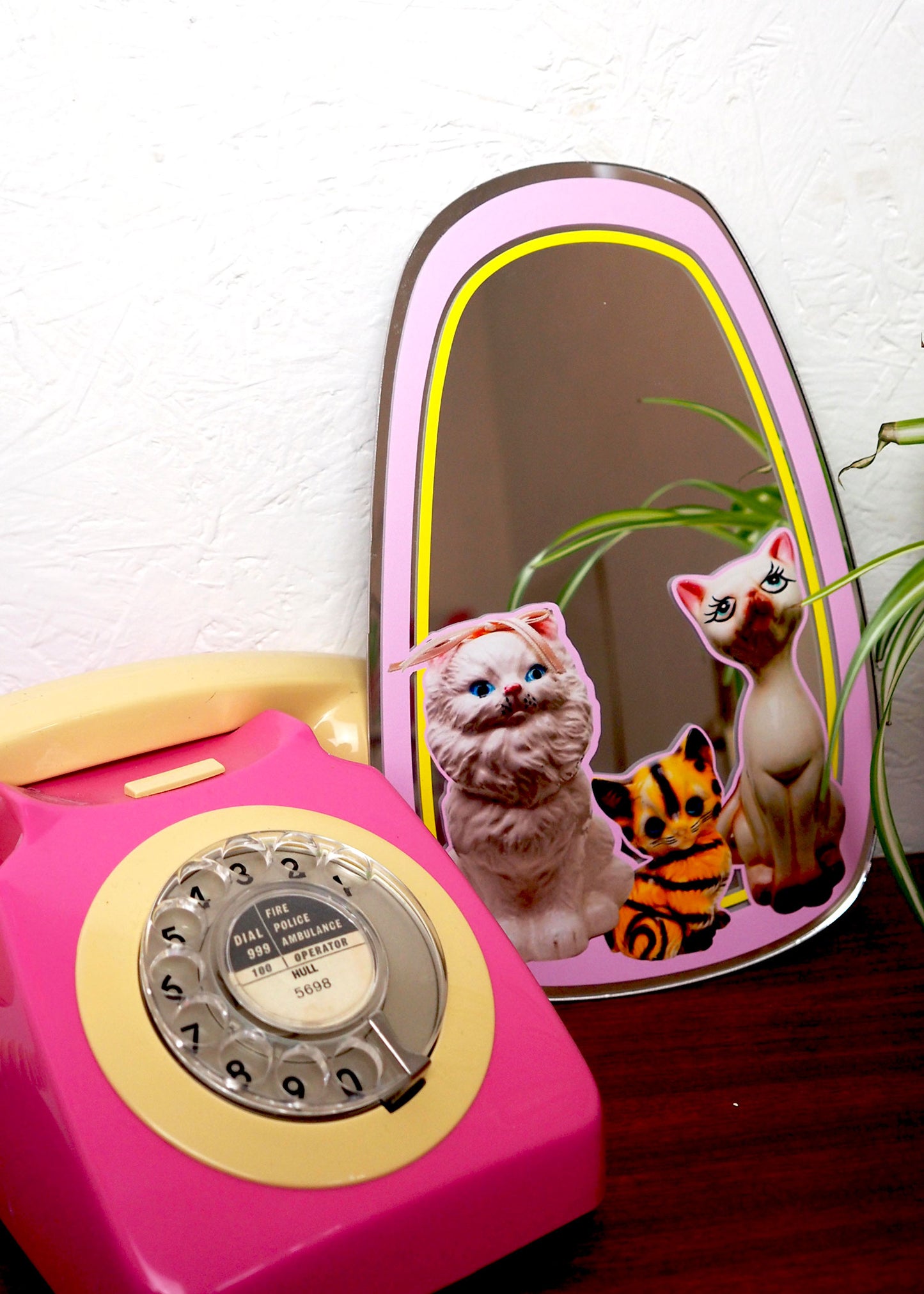 Kitsch Cats Mirror