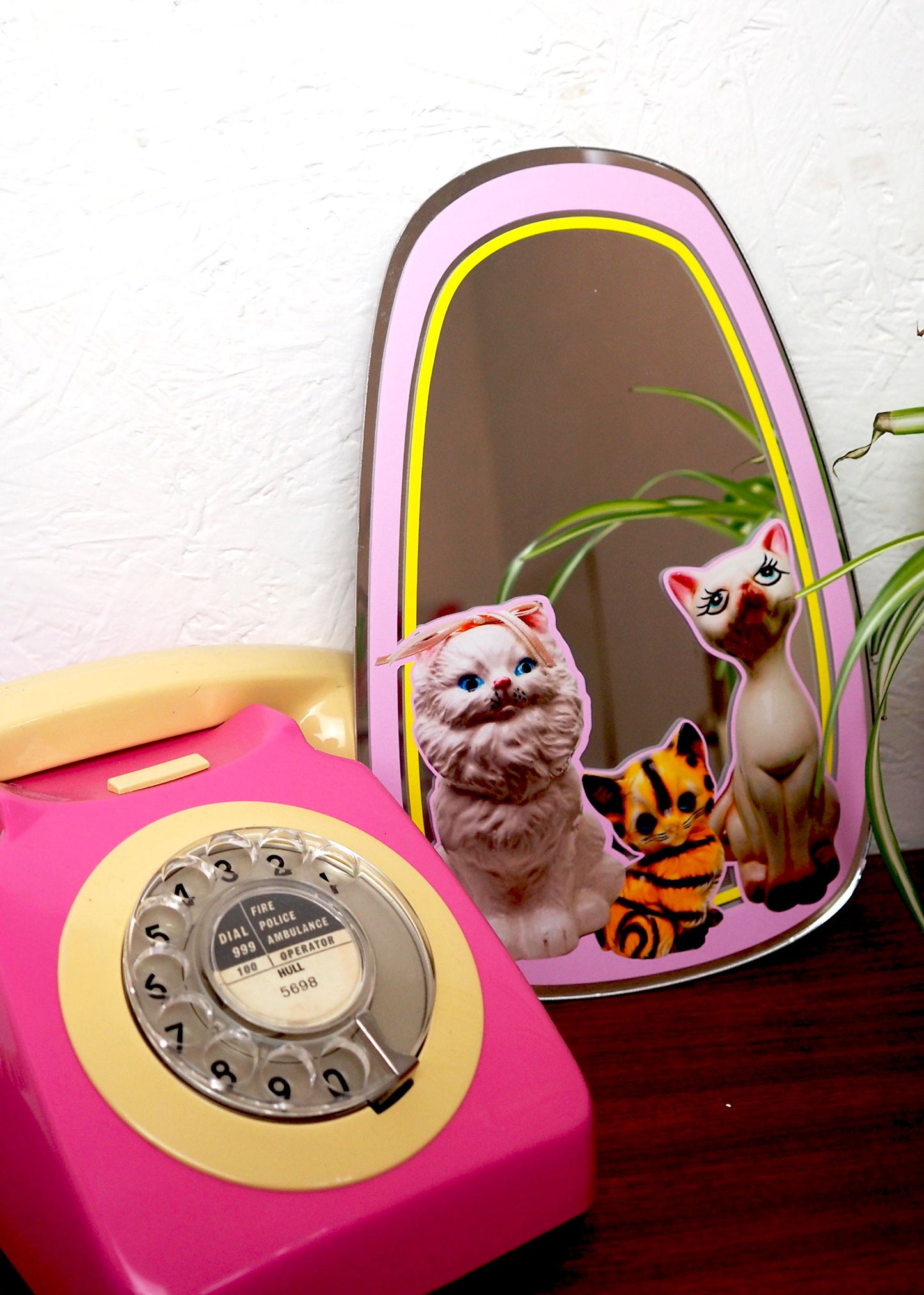 Kitsch Cats Mirror