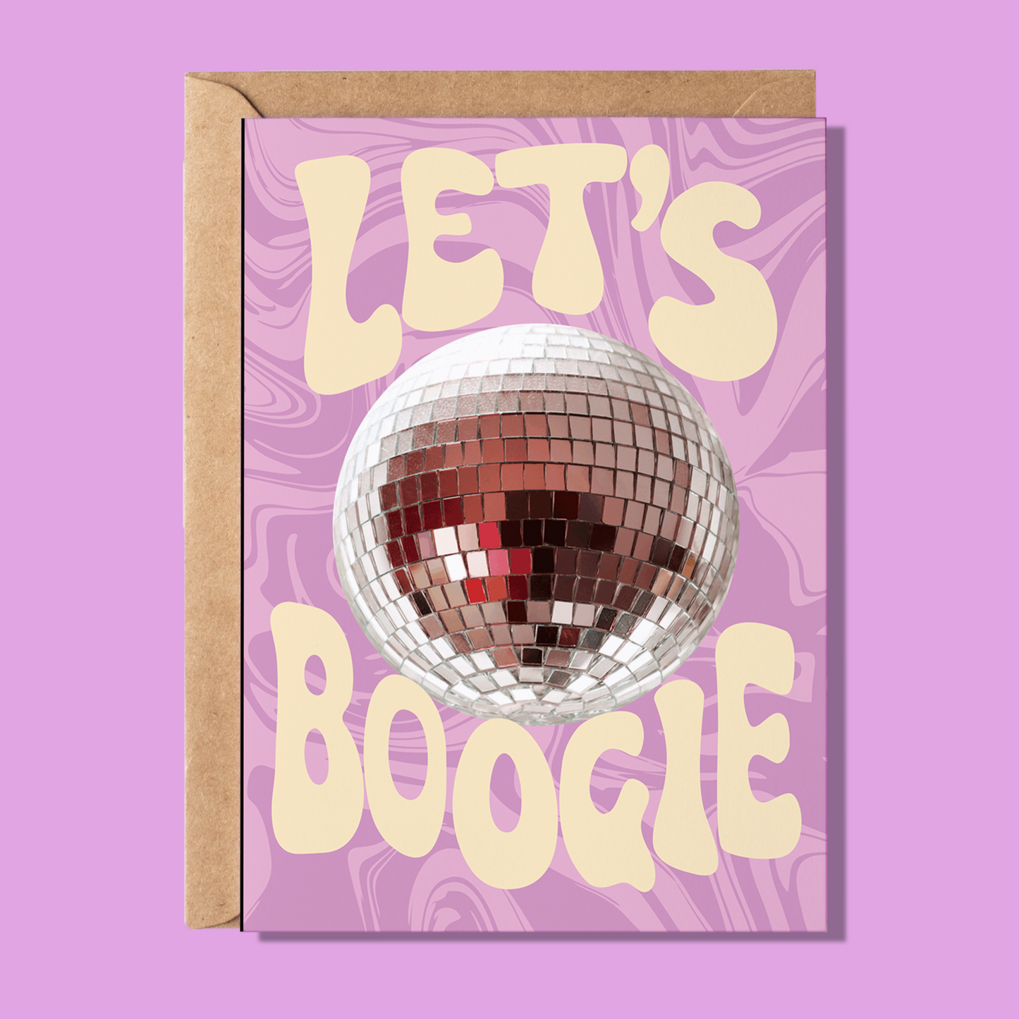 Let's Boogie Greeting Card