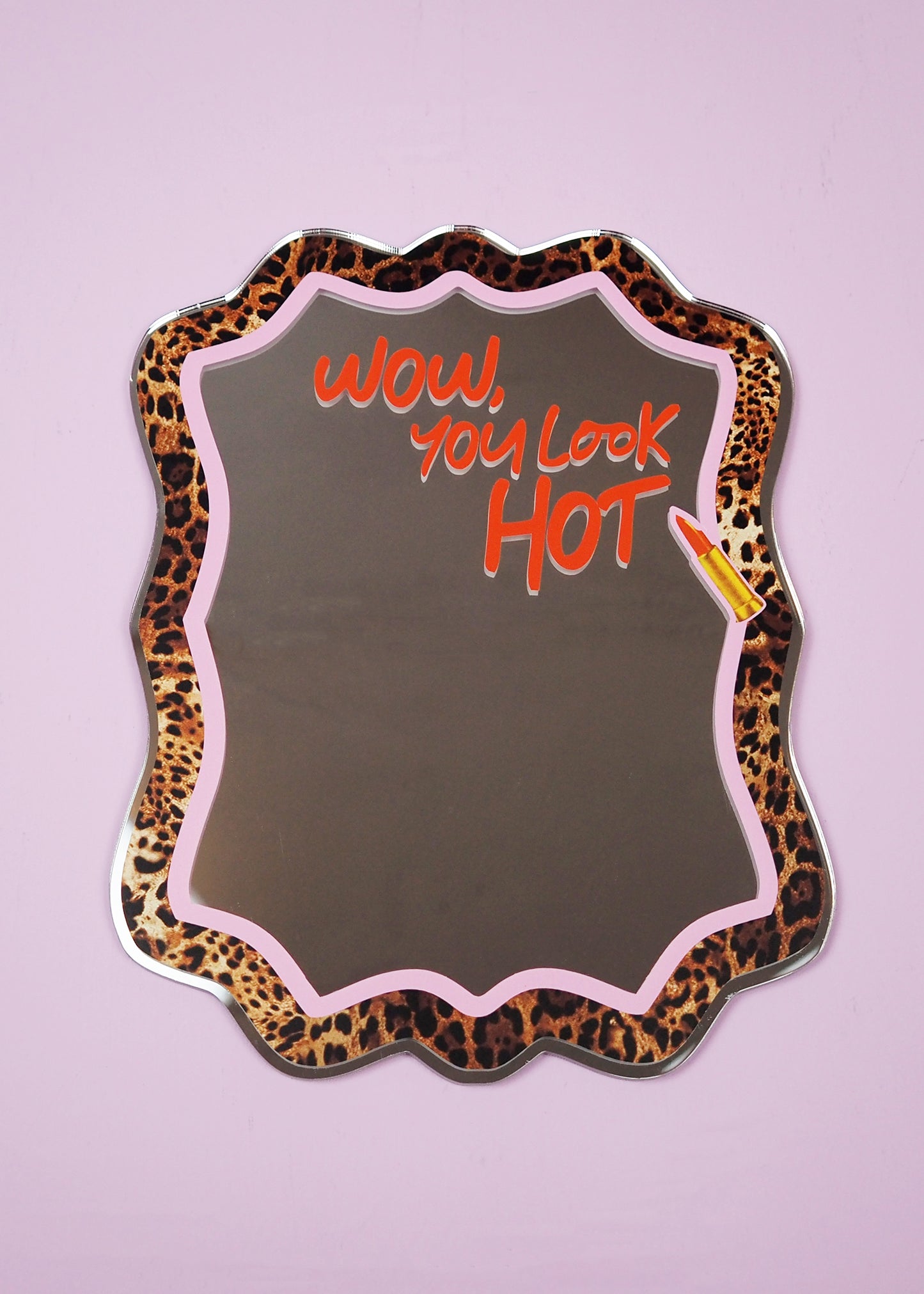 Leopard & Lippy Mirror  - 2x Sizes